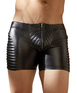 NEK black biker style boxer shorts