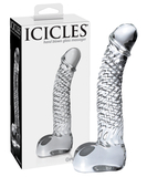 Icicles No. 61 glass dildo