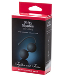 Fifty Shades of Grey Tighten and Tense Silicone Jiggle Balls vaginalinių kamuoliukų