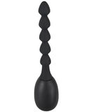 Black Velvets klizmas baloniņš ar garu viļņotu uzgali