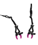 Bad Kitty pearl string with labia clamps