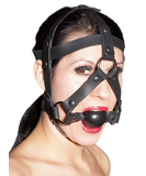 Zado Gag leather head harness