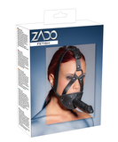 Zado маска с ремнями, кляпом и дилдо