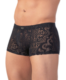 Svenjoyment black devoré style trunks