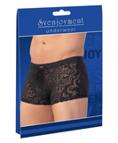 Svenjoyment black devoré style trunks