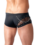 Svenjoyment black trunks with lacing and mesh