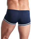 Svenjoyment blue sailor-style trunks with zipper