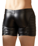 NEK black biker style boxer shorts