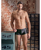 NEK black matte look trunks with zipper