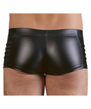 NEK black matte look trunks with zipper