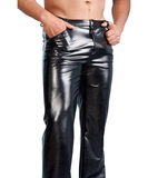 Svenjoyment Imitation Leather Pants for him