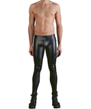 NEK black skinny matte look rock-'n'-roll pants