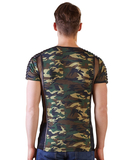 NEK camouflage T-shirt with powernet inserts
