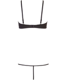 Cottelli Lingerie комплект черного кружевного нижнего белья
