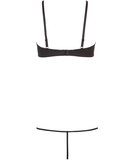 Cottelli Lingerie black lace lingerie set