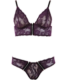 Cottelli Lingerie violets mežģīņu apakšveļas komplekts