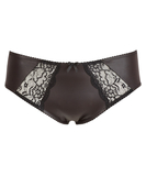 Cottelli Lingerie black matte look briefs with lace