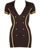Cottelli Lingerie black stewardess dress