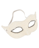 Cottelli Lingerie mask with white pearls