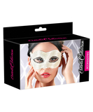 Cottelli Lingerie mask with white pearls
