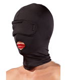 Fetish Collection черная маска с прорезями