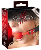 Bad Kitty красный силиконовый кляп