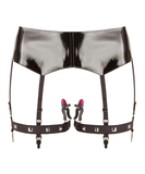 Bad Kitty Suspender Belt with Clamps