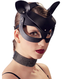 Bad Kitty melna mākslīgas ādas kaķenes maska