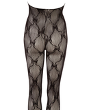 NO:XQSE black crotchless open bust bodystocking