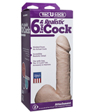 Doc Johnson Vac-U-Lock 6 inch Realistic dildo