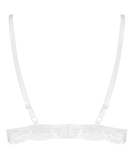 Obsessive white lace bra