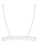 Obsessive white lace bra