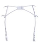 Axami Sexy Hot Sevilla white sheer garter belt