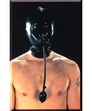 Latexa Mask with Zipper