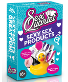SexQuartet Sexy Sex Products kortų žaidimas