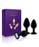 Rianne S Booty Plug Set Black