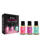 Dona scented massage oil gift set (3 x 30 ml)