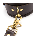 Coco de Mer Leather Wrist Cuffs S/M