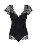 Obsessive Moketta black bodysuit