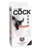 King Cock Strap-on diržas su dildo