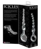Icicles No. 67 stiklinis dildo