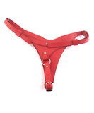Shots Toys Sarkana sieviešu strap-on josta