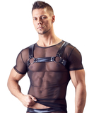 Svenjoyment black powernet harness shirt