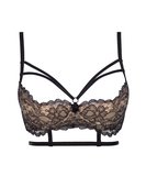 Axami Sexy Marshmallow black lace bra