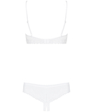 Obsessive Alabastra white lingerie set