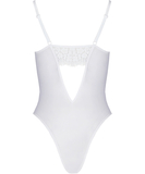 Avanua Silentia white sheer mesh bodysuit