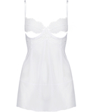 Avanua Silentia white sheer mesh chemise