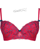 Axami Luxury red bra