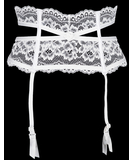 Axami Sexy Angelic white garter belt