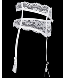 Axami Sexy Angelic white garter belt